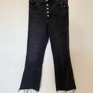 Zara Black Wide Leg Jeans